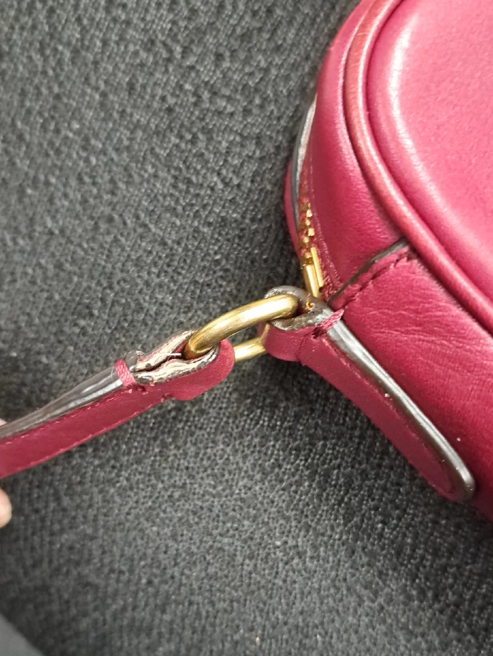 Coach Legacy 25362 Crossbody Bag- refined maroon leather  gold hardware 2013 - Picture 11 of 14